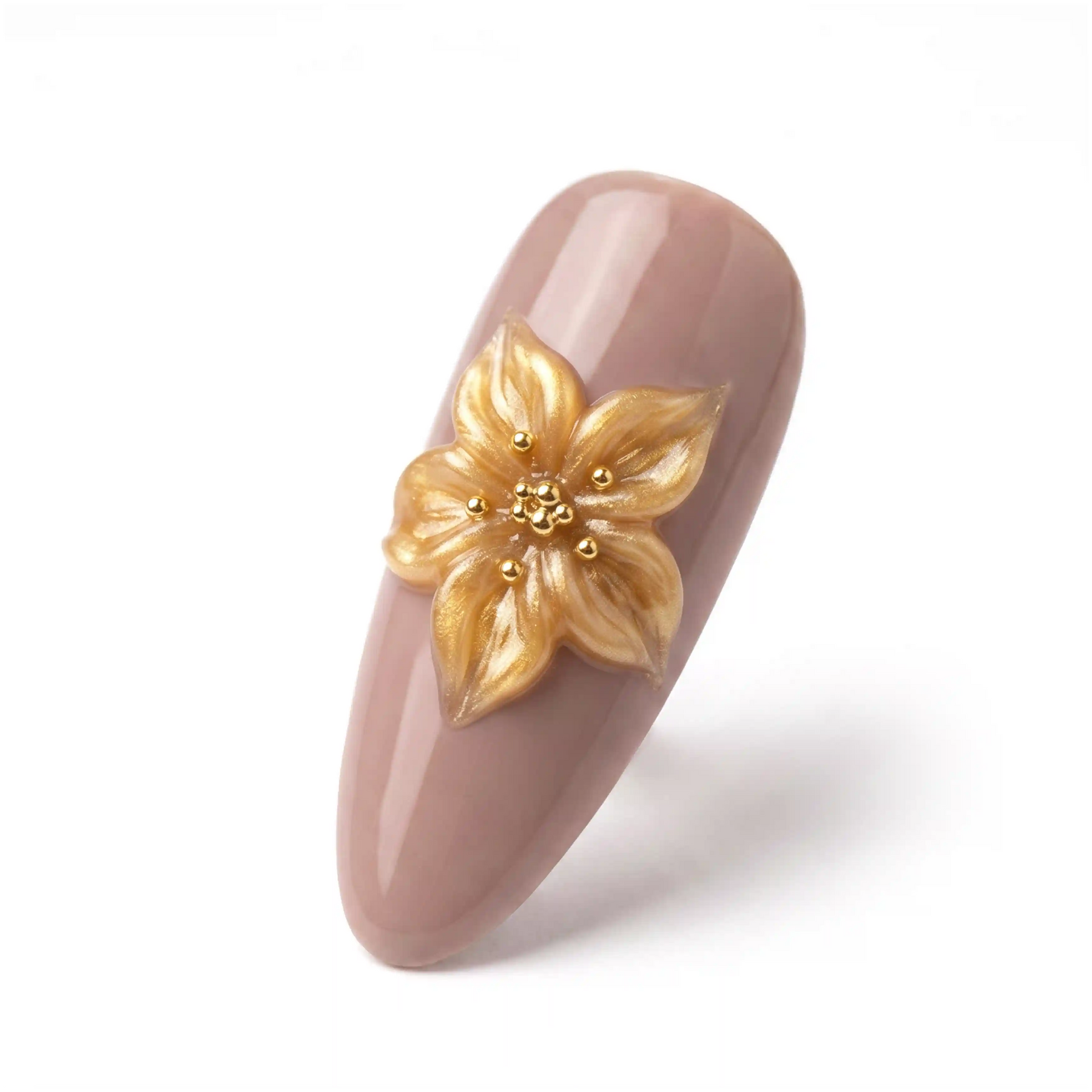3D Flower Gel · Gold 15ml, 3D Blumen, Blumengel, hidden für Nägel im Nageldesign & Nagelstudios