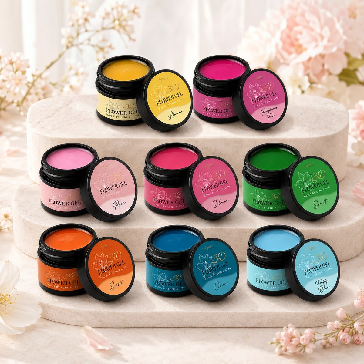 3D Flower Gel Set · 15ml · Leni x Lyni