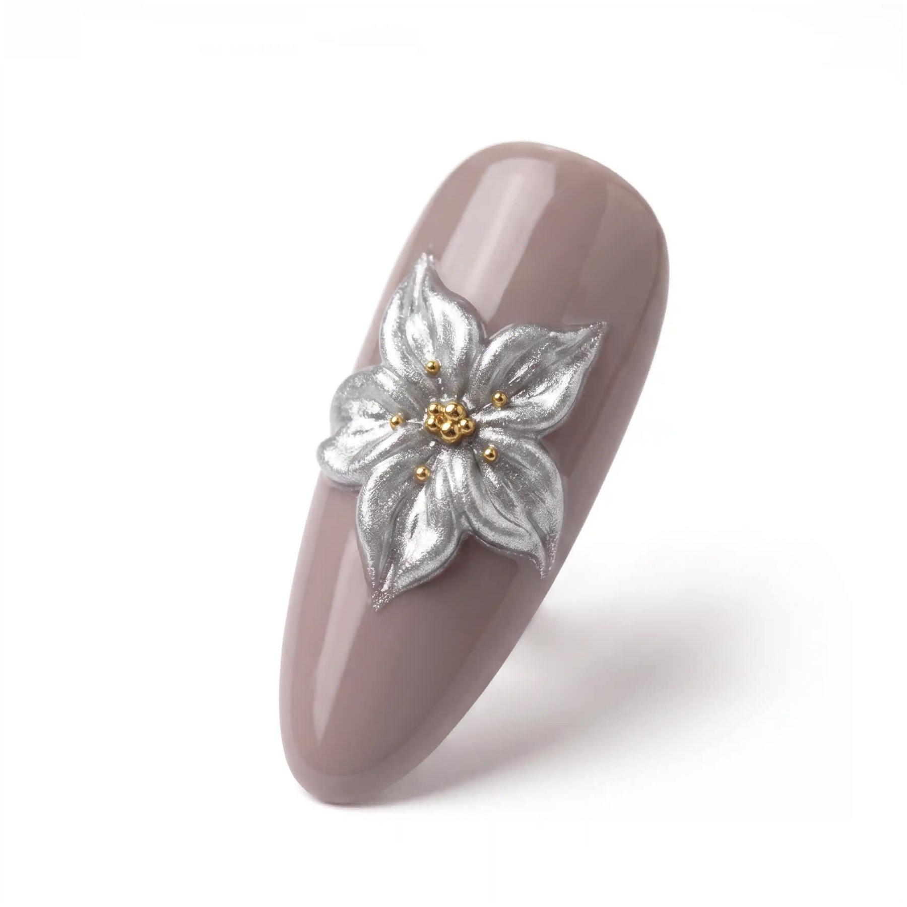 3D Flower Gel · Silver 15ml, 3D Blumen, Blumengel, hidden für Nägel im Nageldesign & Nagelstudios