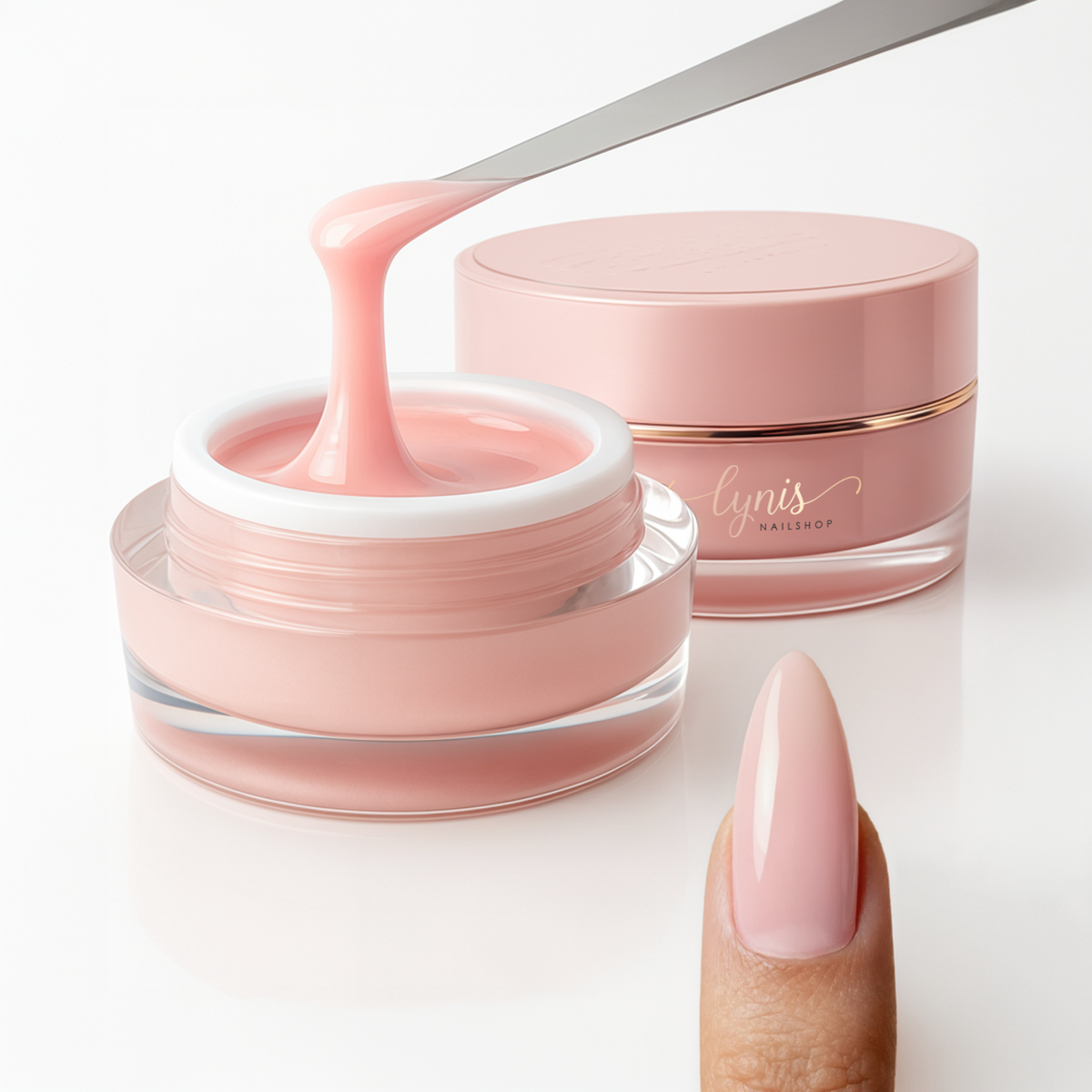 No File · Builder Gel Warm Pink*
