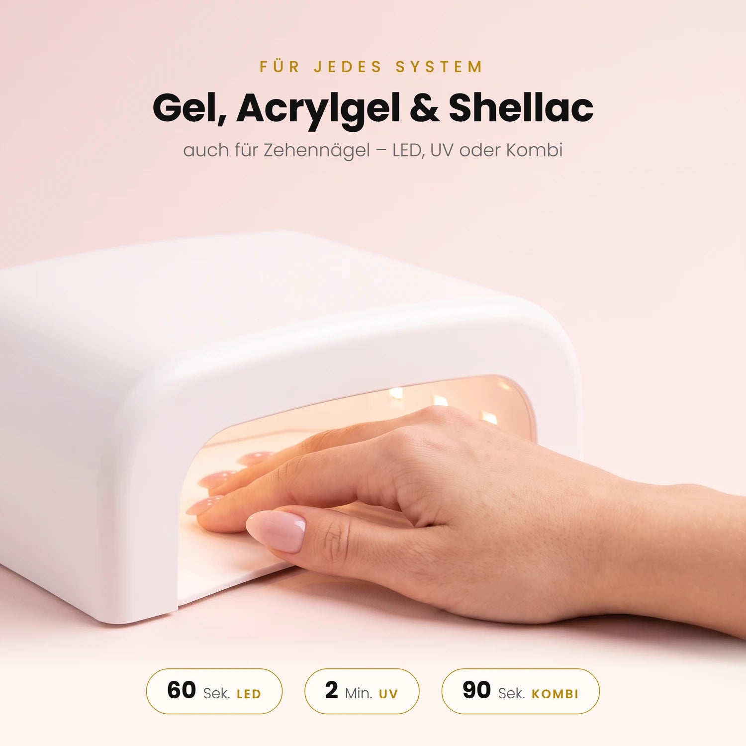 Shellac · Rubber Base · Old Rose 10ml*,  für Nägel im Nageldesign & Nagelstudios