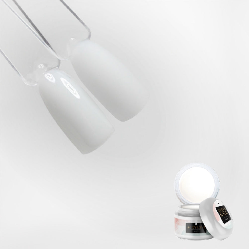 Acrylgel · White*, Poligel, Polyacryl, polyacrylgel, polygel für Nägel im Nageldesign & Nagelstudios