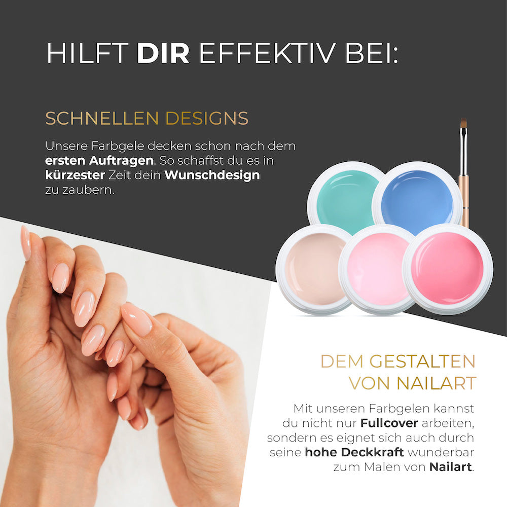 Farbgel Wunsch-Sparset + GRATIS Farbgel geschenkt*