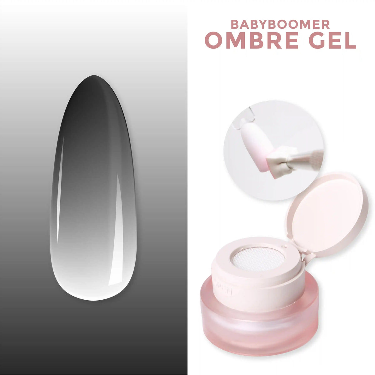 Ombre Babyboomer Gel · Black 2g