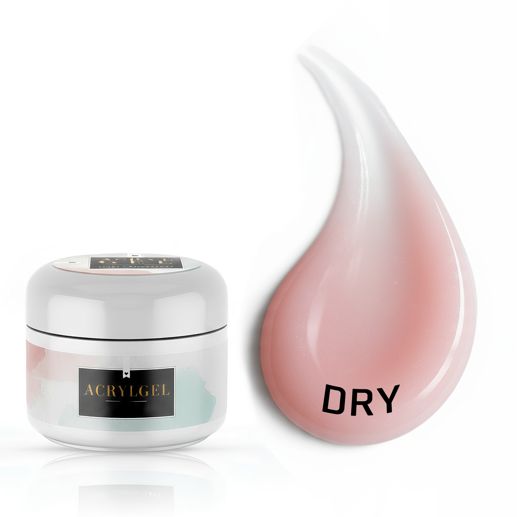 Dry Acrylgel · Light Rose 10ml*, Poligel, Polyacryl, polyacrylgel, polygel für Nägel im Nageldesign & Nagelstudios