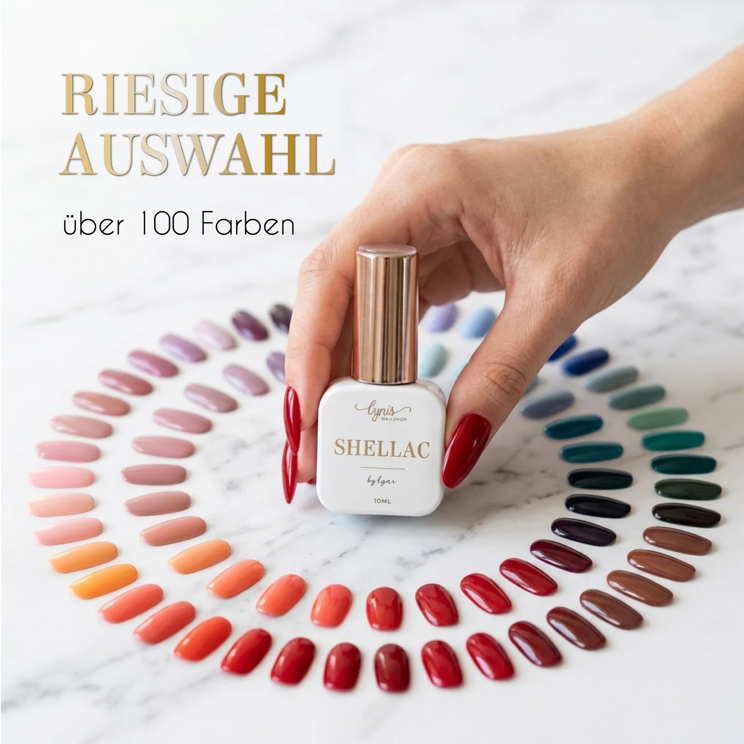 Shellac · Berry Shake 10ml, gel polish, hidden, nail polish, uv lack für Nägel im Nageldesign & Nagelstudios