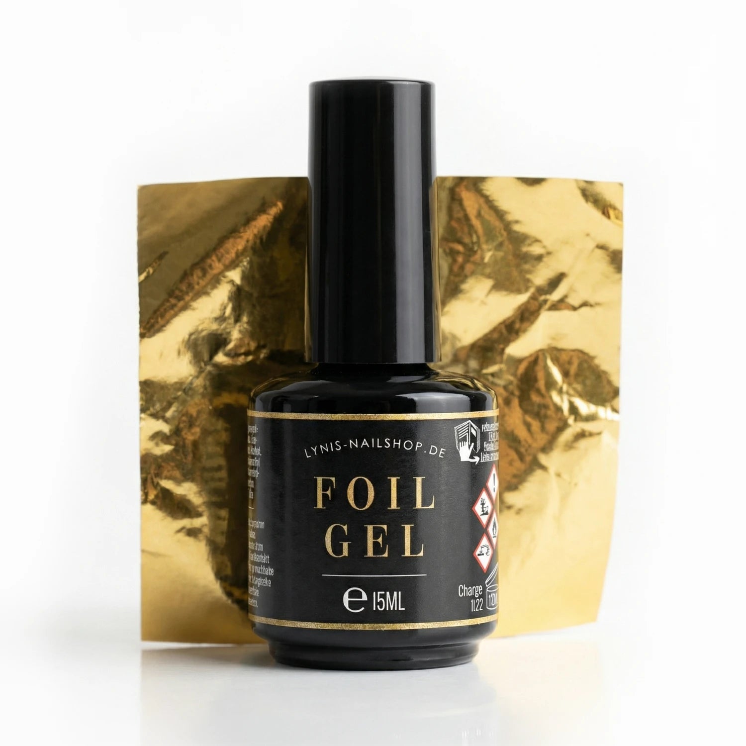 Foliengel 15ml, foil, foil gel, Folien Design, foliendesign, foliendesigns, folienkleber, gel, nail art folie, Nailart Folien für Nägel im Nageldesign & Nagelstudios