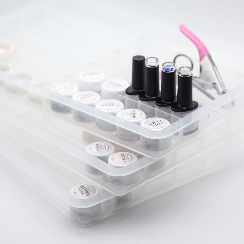 nagel gel aufbewahrung Farbgel Sortierbox günstig für Nageldesigner