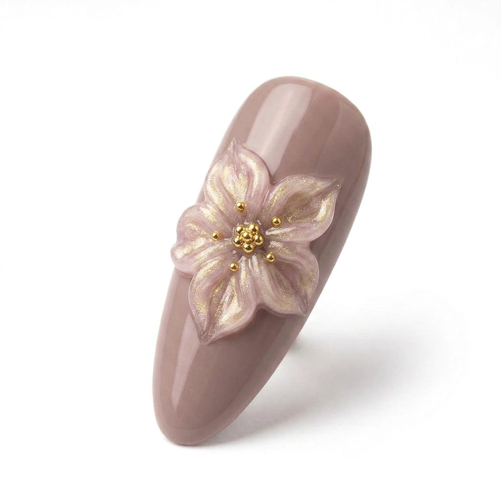 3D Flower Gel · Rose Gold 15ml, 3D Blumen, Blumengel für Nägel im Nageldesign & Nagelstudios