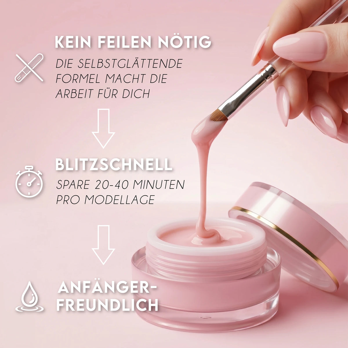 No File Gel Bestseller Starter-Set · Nägel ohne zu Feilen*
