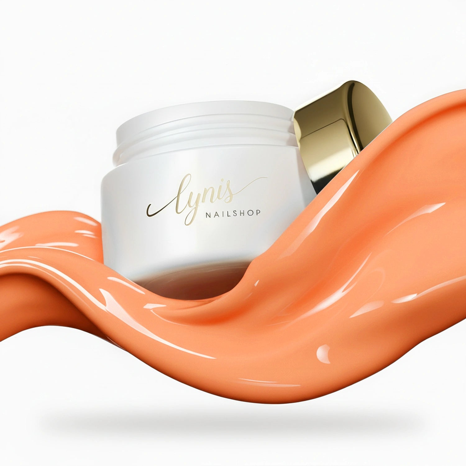 Candy Pastell Orange · Farbgel 5ml*, color gel, Farbe für Nägel, Gel Farben, Gelnägel Farbe für Nägel im Nageldesign & Nagelstudios