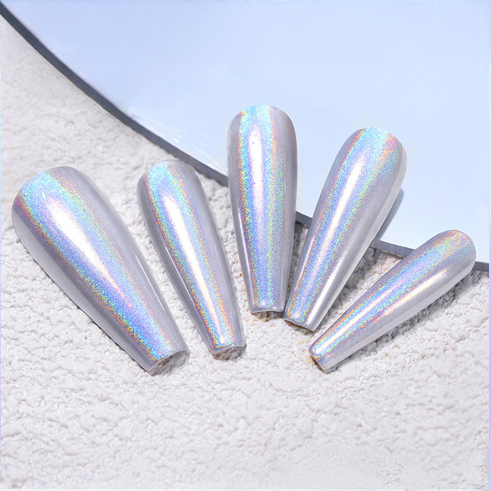 Rainbow Mirror Gel 5ml*, color gel, Farbe für Nägel, Gel Farben, Gelnägel Farbe, Holo, holo effekt, Holographisch, regenbogenfarbe, schimmer für Nägel im Nageldesign & Nagelstudios