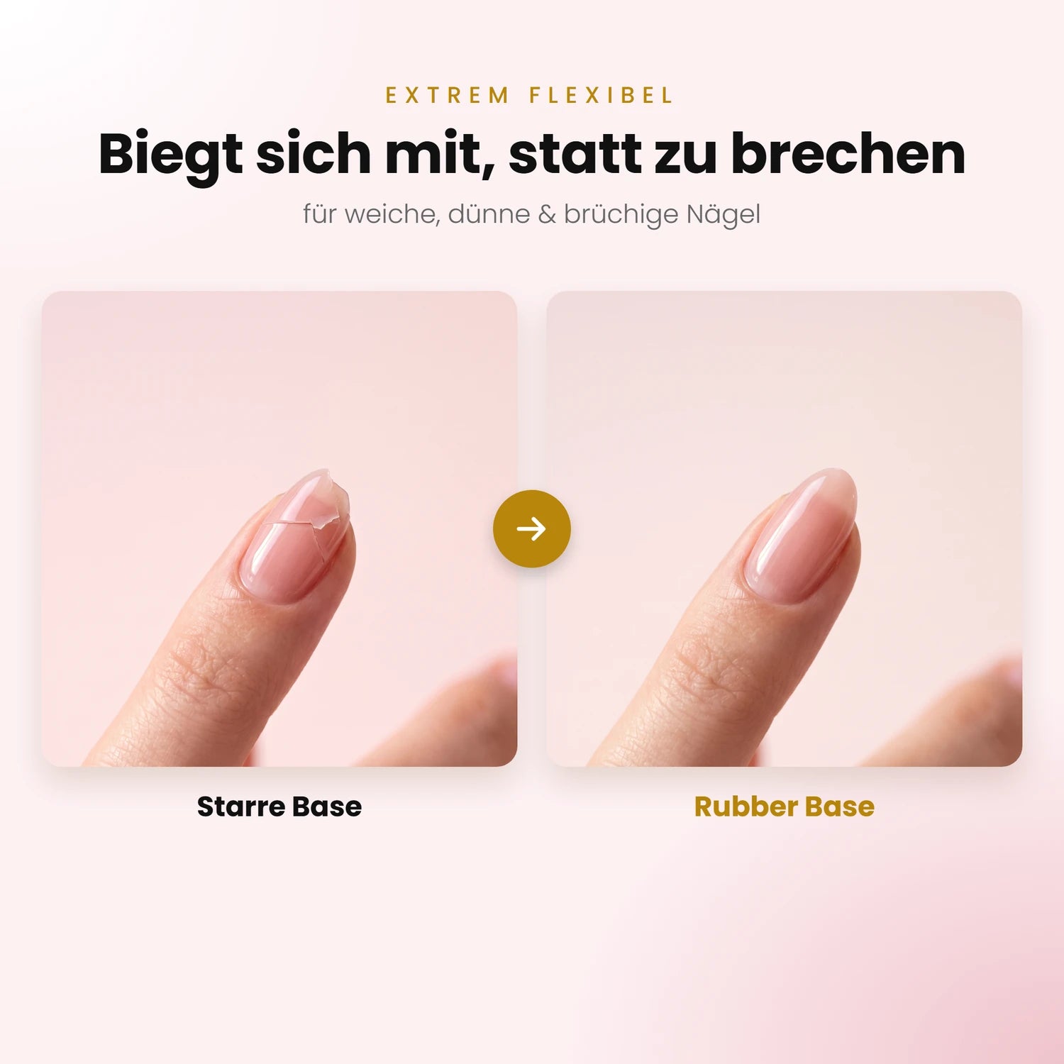 Shellac · Rubber Base · Old Rose 10ml*,  für Nägel im Nageldesign & Nagelstudios