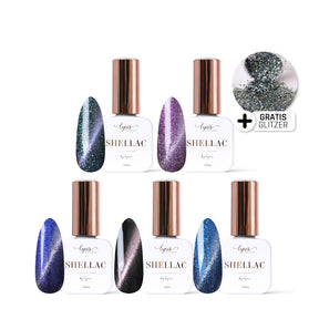 Aurora Cat Eye Shellac Set*