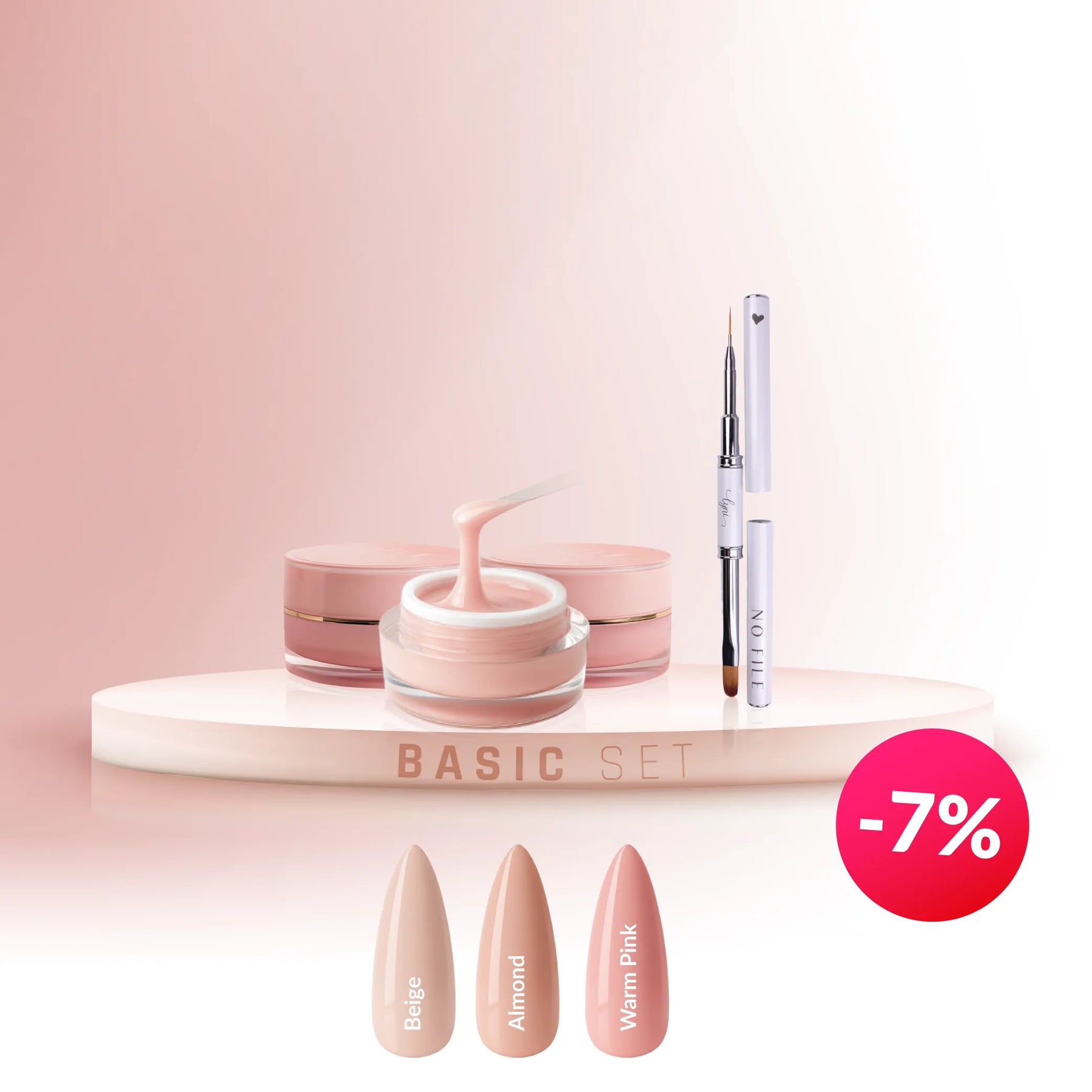 No File Gel Bestseller Starter-Set · Nägel ohne zu Feilen*, no file, nofile, remove-atc für Nägel im Nageldesign & Nagelstudios