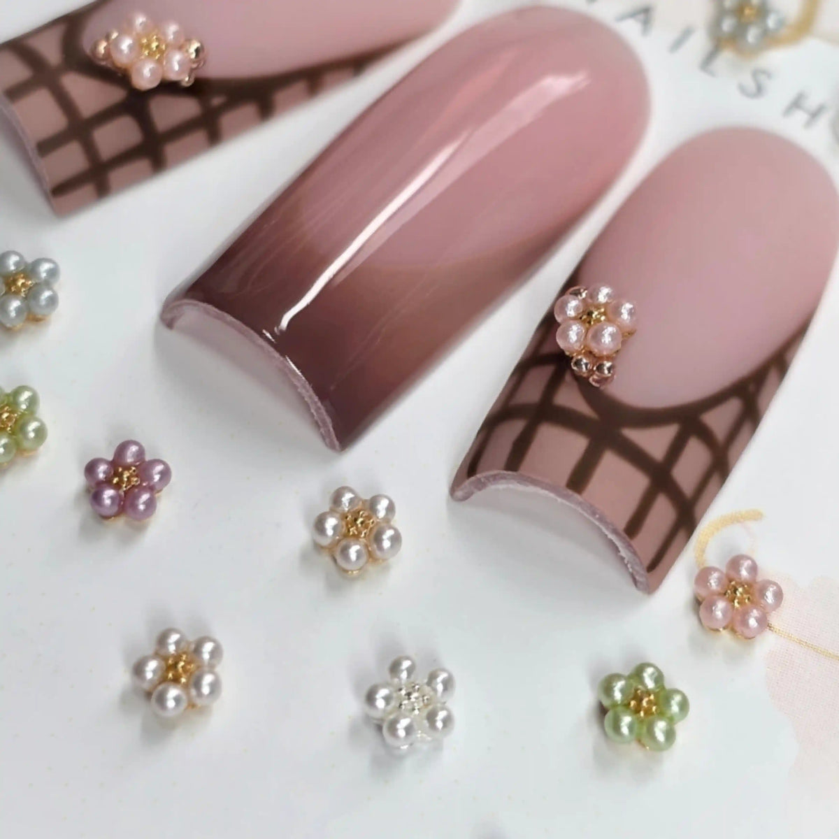 Flower Charms · NailArt