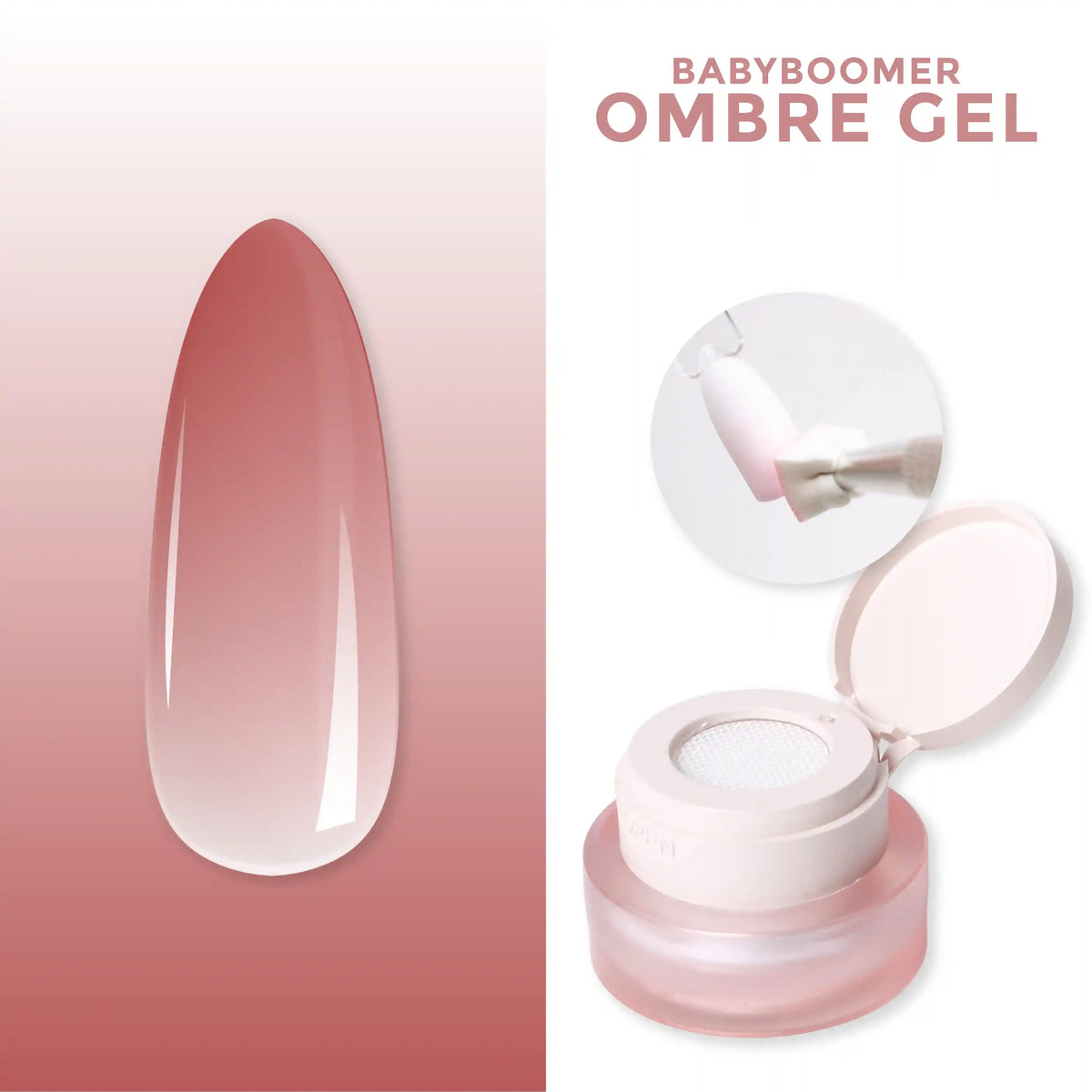 Ombre Babyboomer Gel · Blood 2g