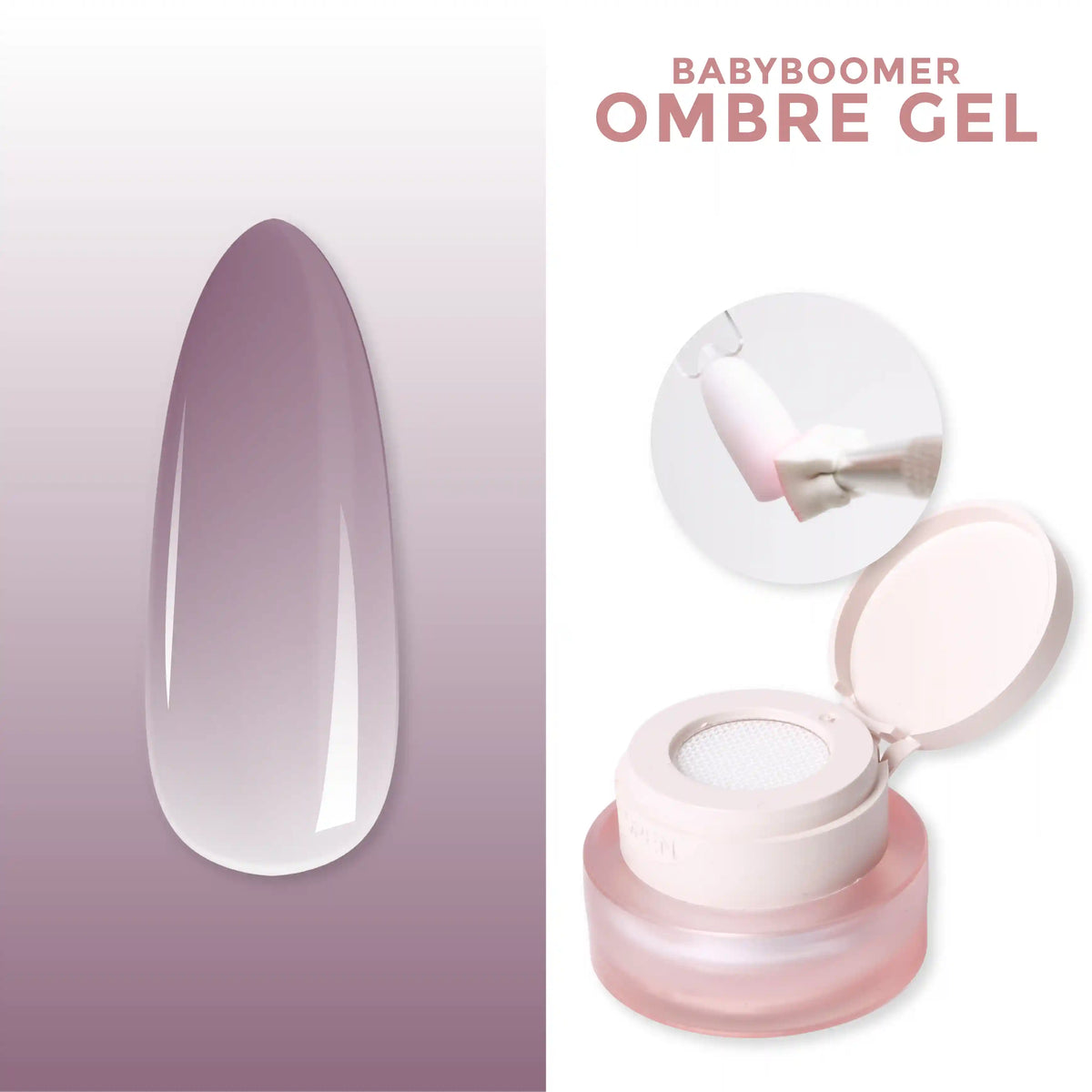 Ombre Babyboomer Gel · Mauve 2g