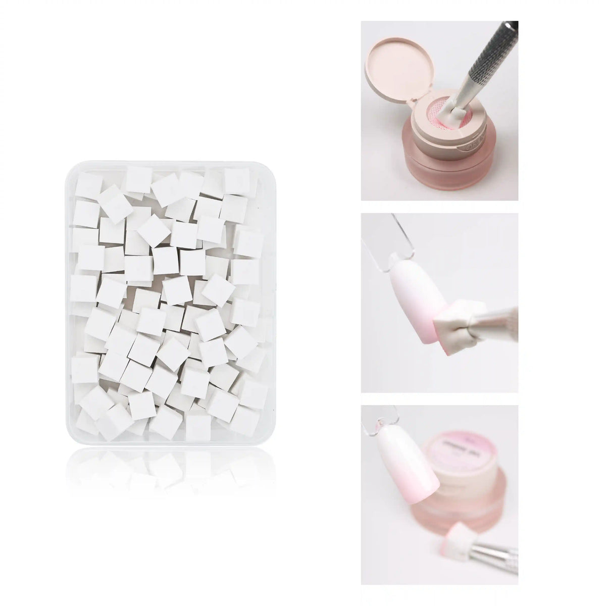 Ombre Gel · Schwammset 96Stk.
