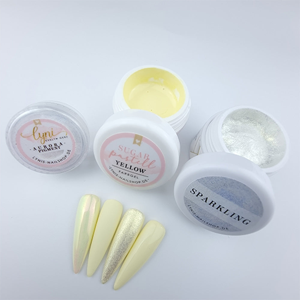 Sugar Pastell Yellow · Farbgel 5ml