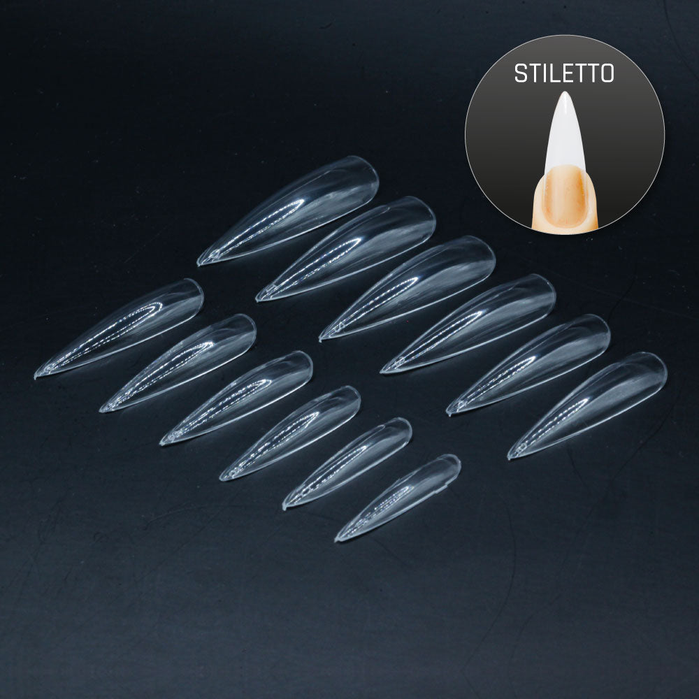 Stiletto Lang · Clear · Press On Tips