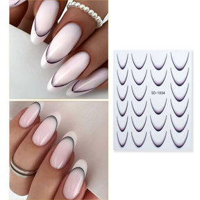 Babyboomer French Sticker · Schwarz