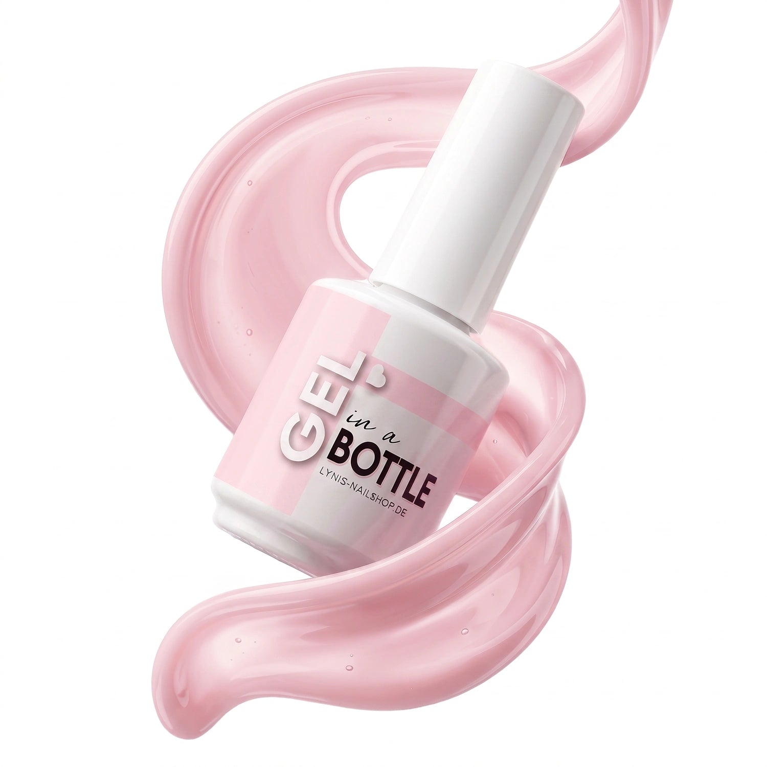 Gel in a bottle · Powder Puff 15ml*, Aufbaugel in der Flasche, Builder in the bottle, Gel in der Flasche, Naturnagelverstärkung für Nägel im Nageldesign & Nagelstudios