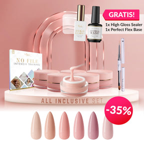 No File Gel Bestseller Starter-Set · Nägel ohne zu Feilen