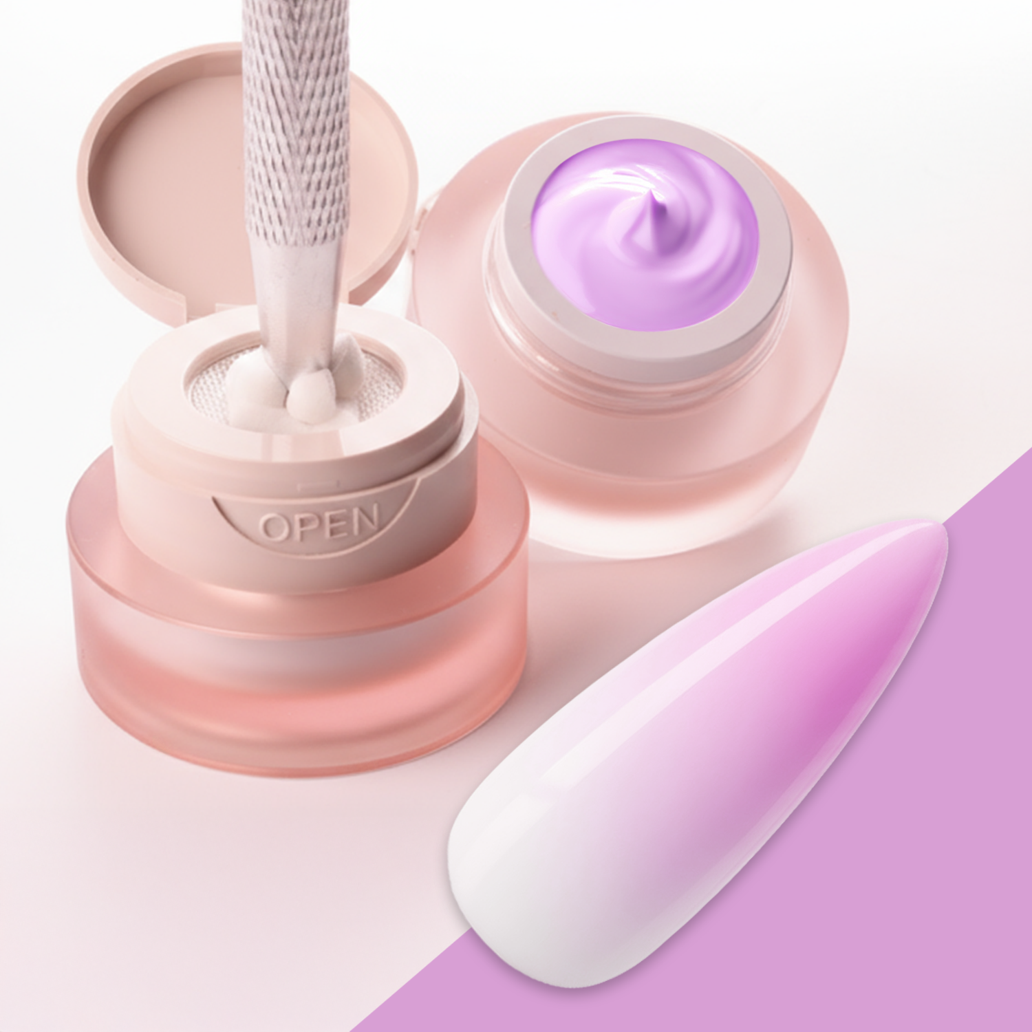 Ombre Babyboomer Gel · Pastell Lilac 2g