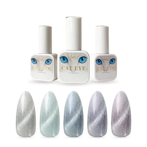 Bridal Cat Eye Shellac Set