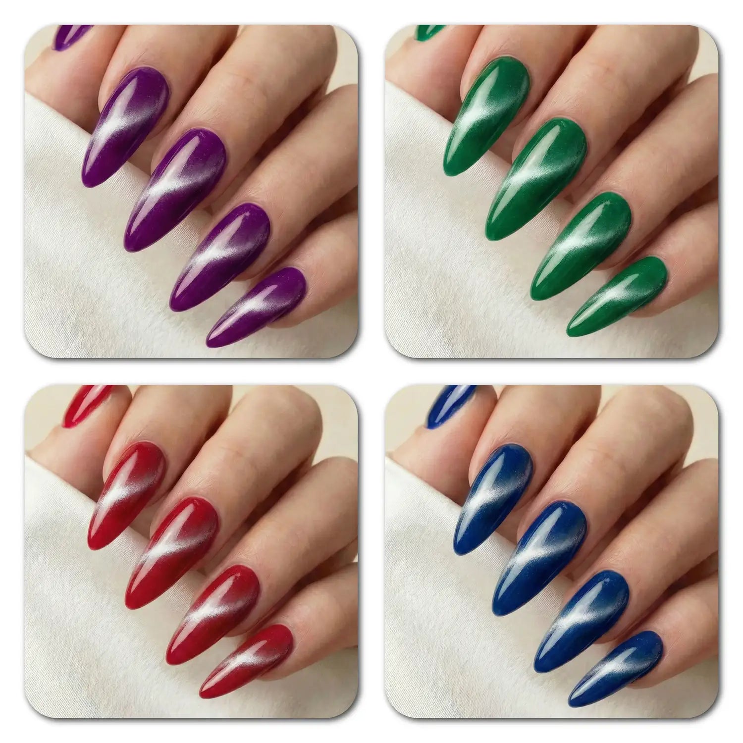 Cat Eye Sealer · No Wipe · 10ml, Gel Finish, Gel Versiegler, Top Coat, UV Finish, UV Top Coat, Versiegler, Versieglungs Gel, Überlack für Nägel im Nageldesign & Nagelstudios