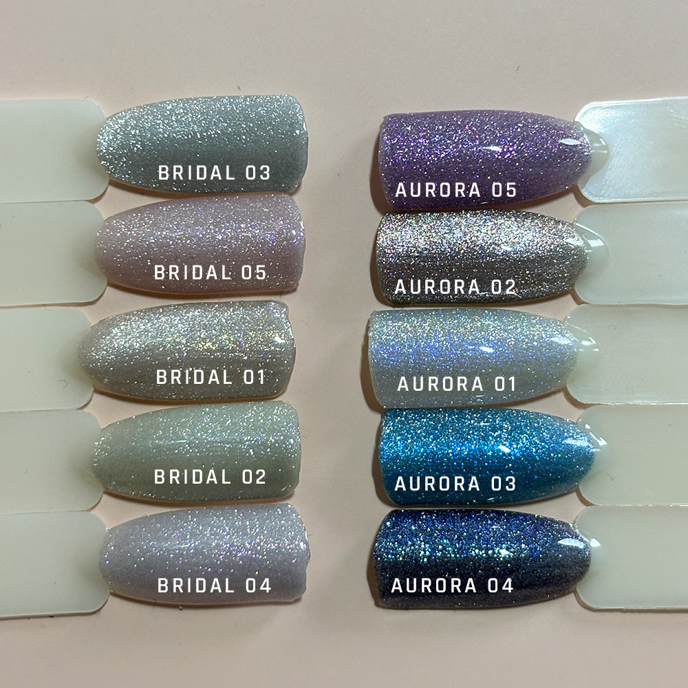 Aurora Cat Eye Shellac Set*, Effekt Lack, gel polish, Gellack, Magnet Lack, nail polish, uv lack für Nägel im Nageldesign & Nagelstudios