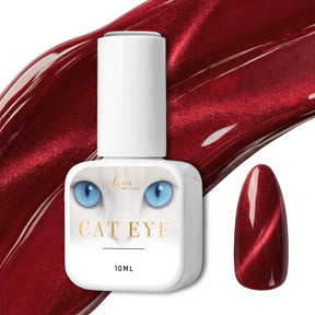 Shellac · Poppy Cat Eye Red 10ml