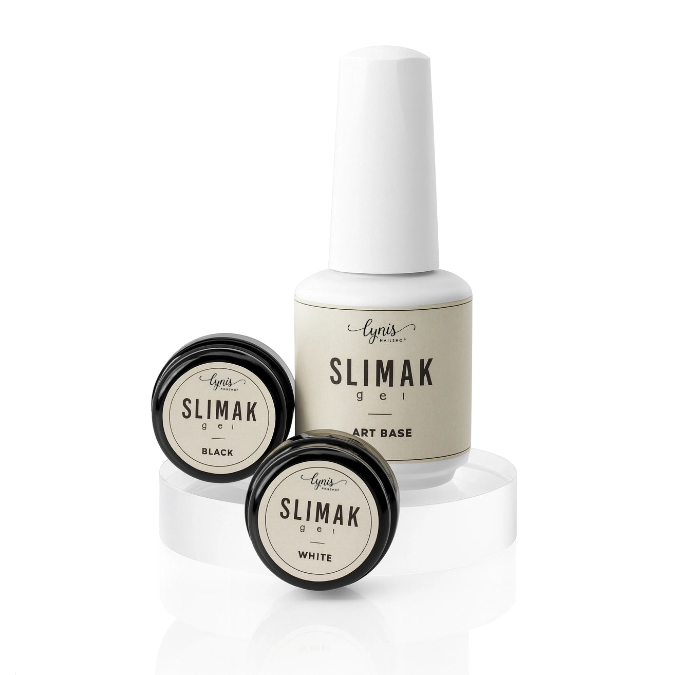 Slimak Gel Set,  für Nägel im Nageldesign & Nagelstudios