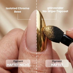 Isolated Chrome Base · non sticky 10ml