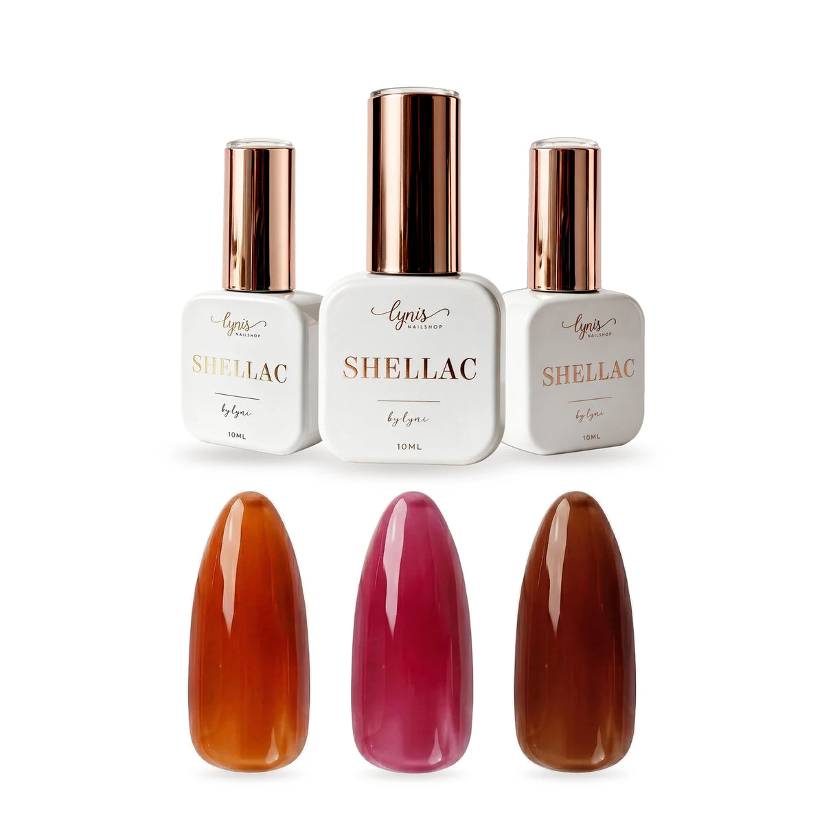 Autumn Clear Shellac Set