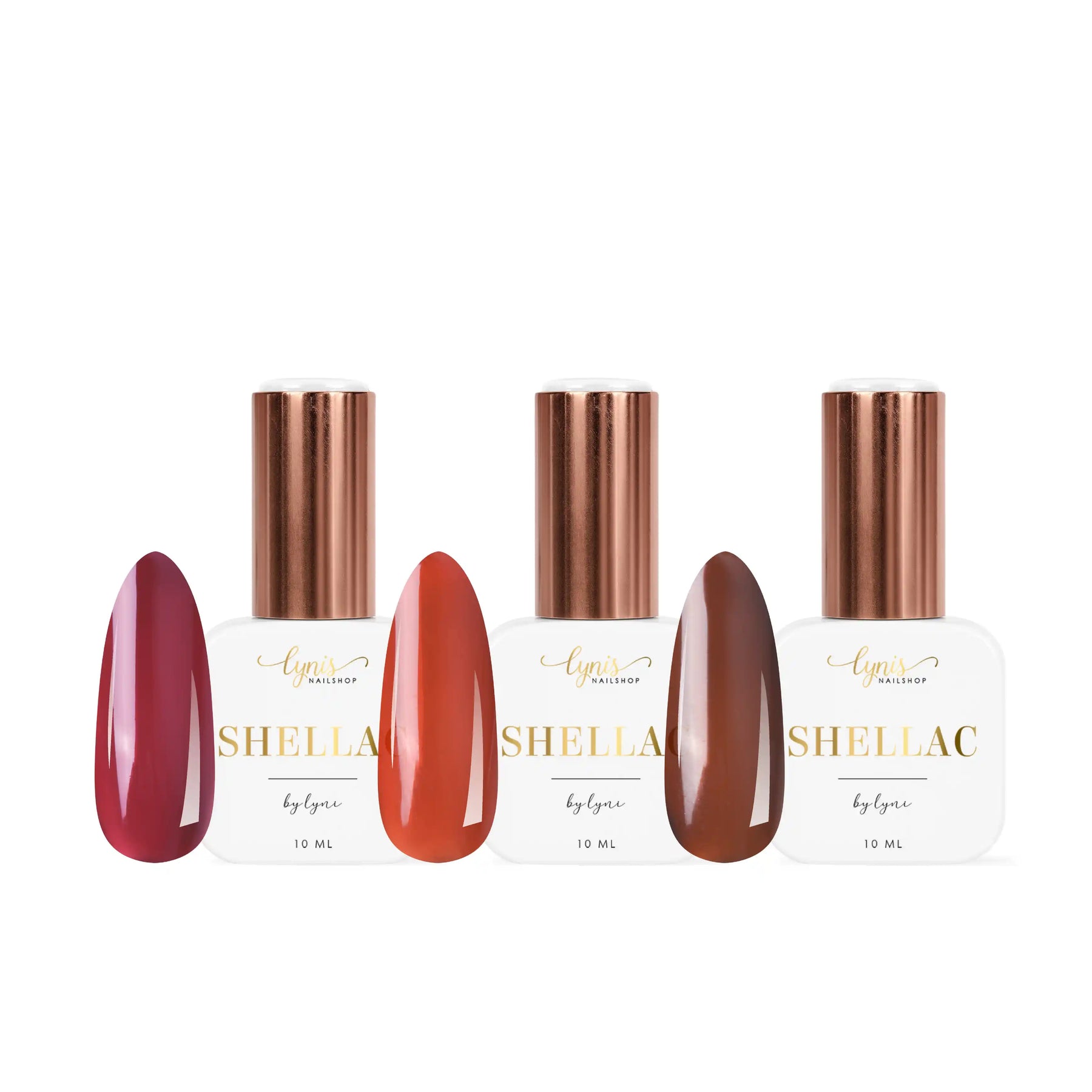 Autumn Clear Shellac Set