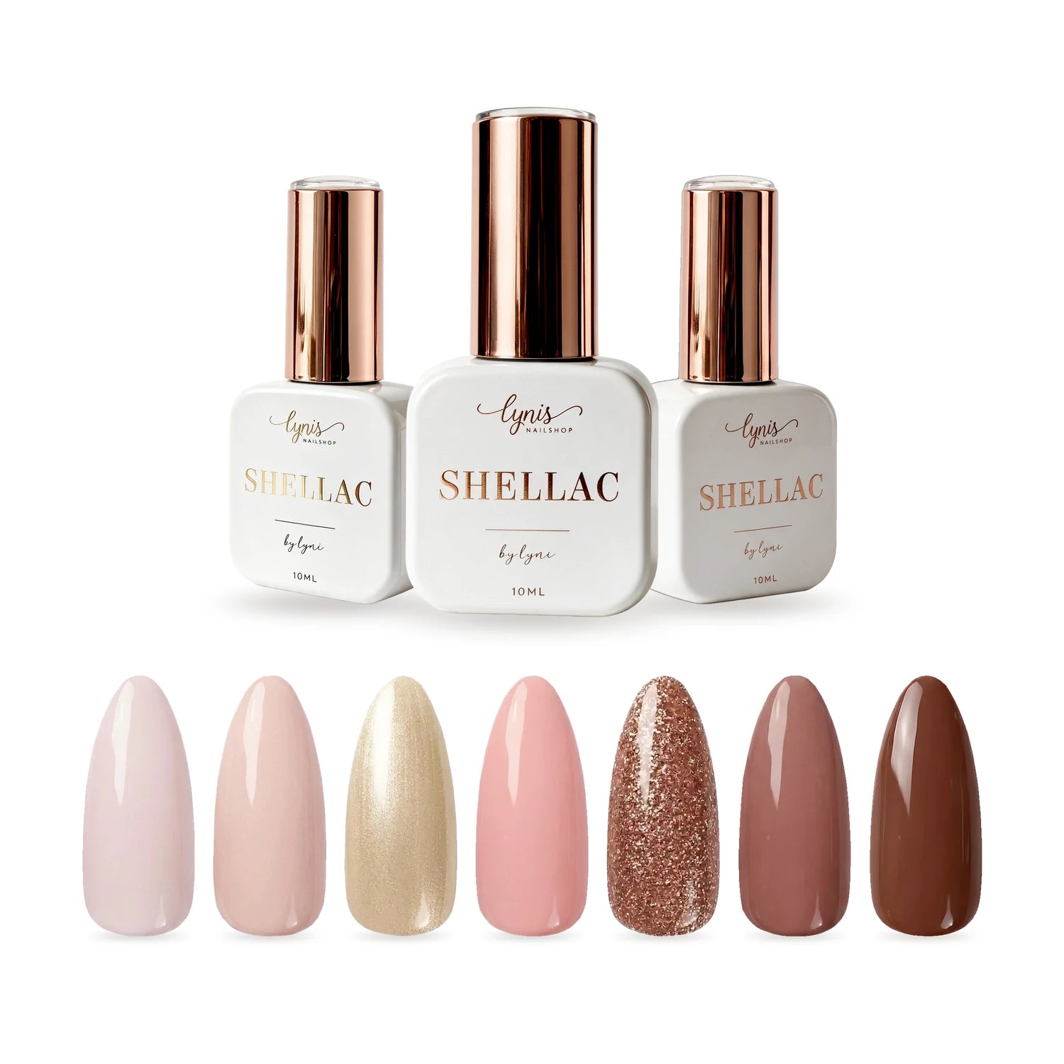 Coffeetime Shellac Set September, gel polish, gellack, nail polish, uv lack für Nägel im Nageldesign & Nagelstudios