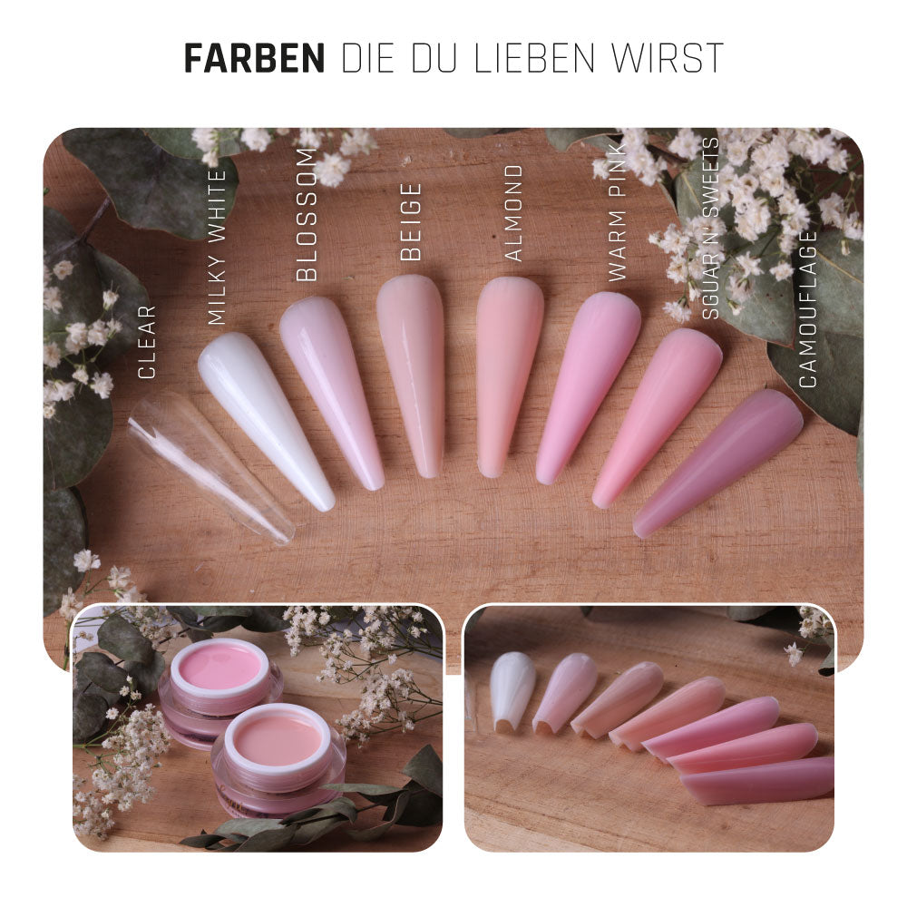 No File · Builder Gel Clear*,  für Nägel im Nageldesign & Nagelstudios