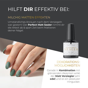 Velvet Matt Sealer · No Wipe · 10ml*