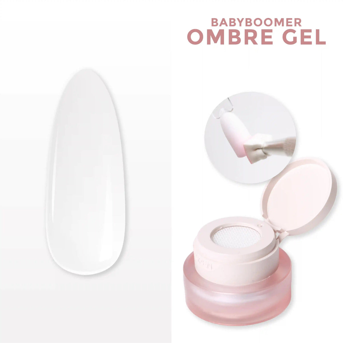 Ombre Babyboomer Gel · Pure White 2g