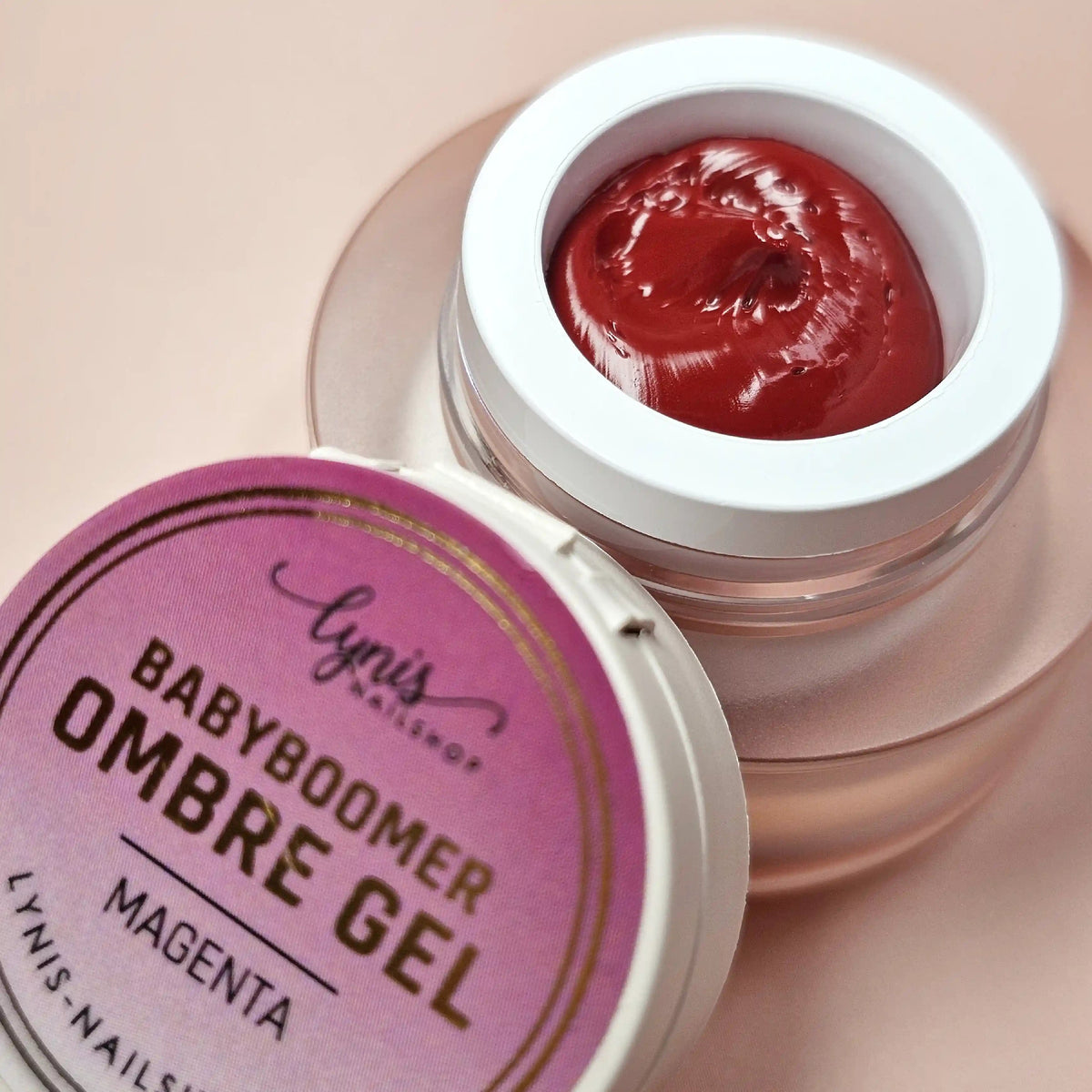 Ombre Babyboomer Gel · Magenta 2g