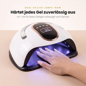 Dual UV/LED Lampe 168W