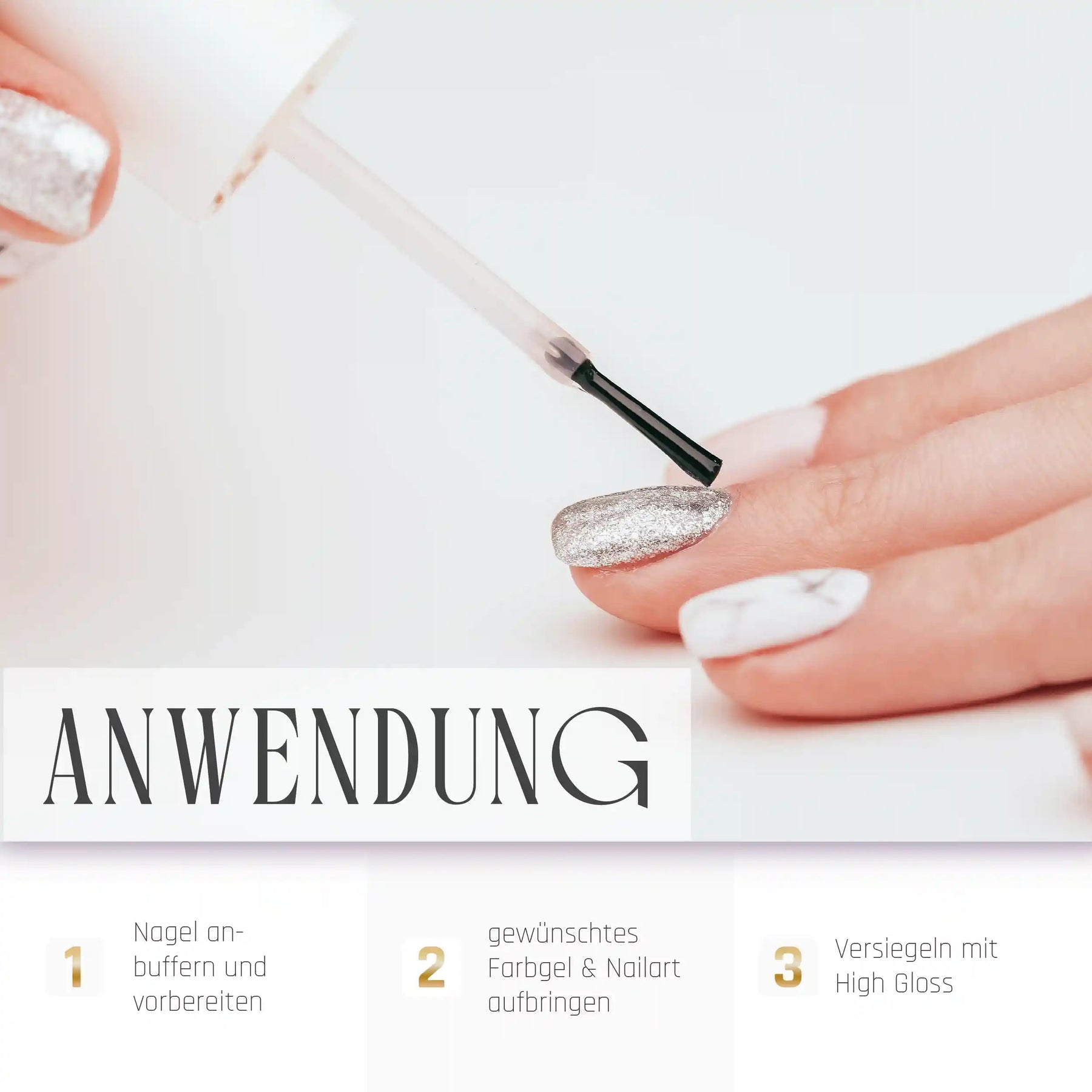 High Gloss · UV Protect 10ml *, glanz Versiegler, Top Coat, Versiegelungsgel, Versiegler für Nägel im Nageldesign & Nagelstudios