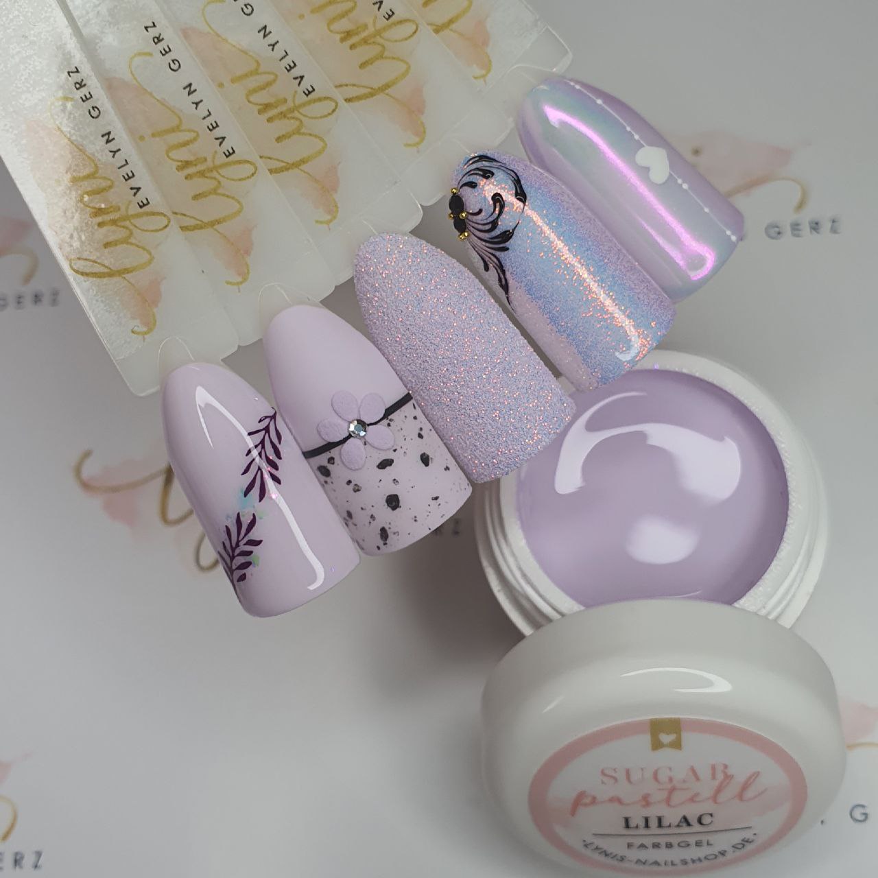 Sugar Pastell Lilac · Farbgel 5ml*, color gel, Farbe für Nägel, Gel Farben, Gelnägel Farbe, lila für Nägel im Nageldesign & Nagelstudios