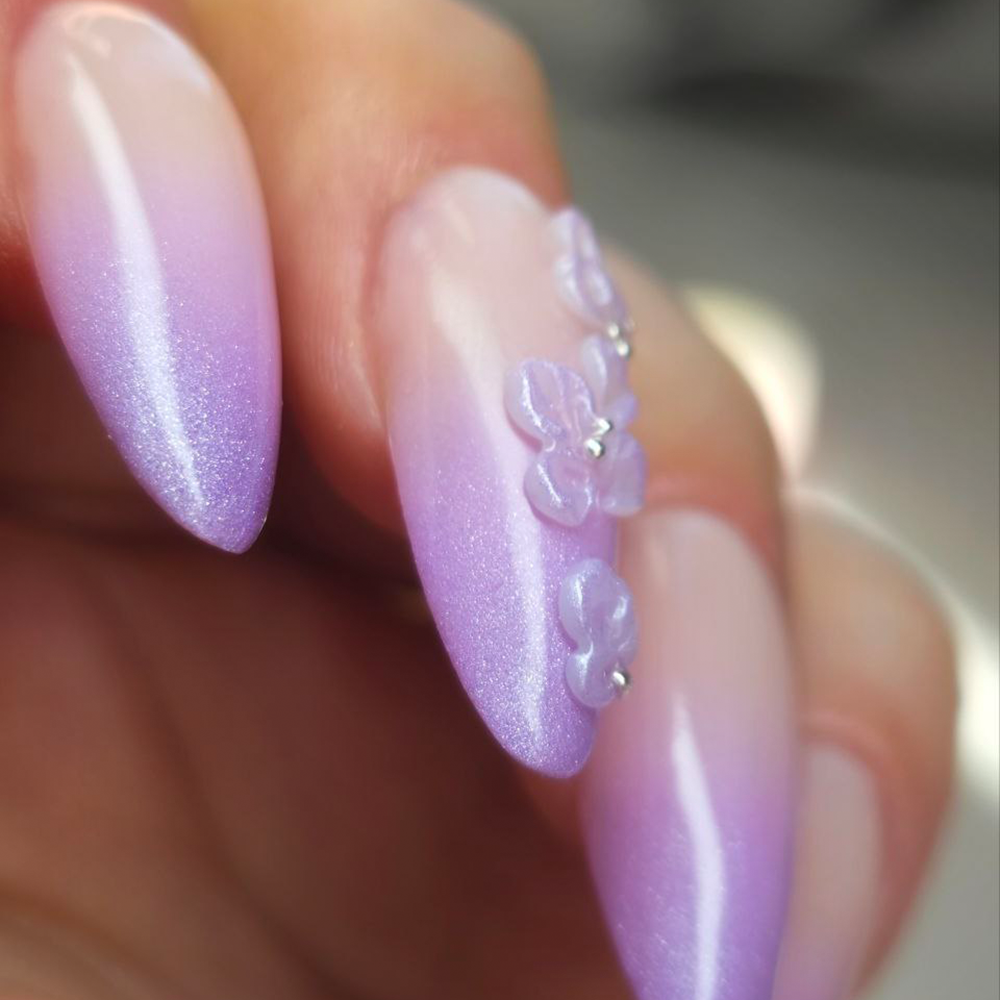 Ombre Babyboomer Gel · Fairy Plum 2g, Aura-Effekt, Babyboomer Gel, Farbverlauf, Ombre Gel, Ombre Verlauf, Verlauf für Nägel im Nageldesign & Nagelstudios