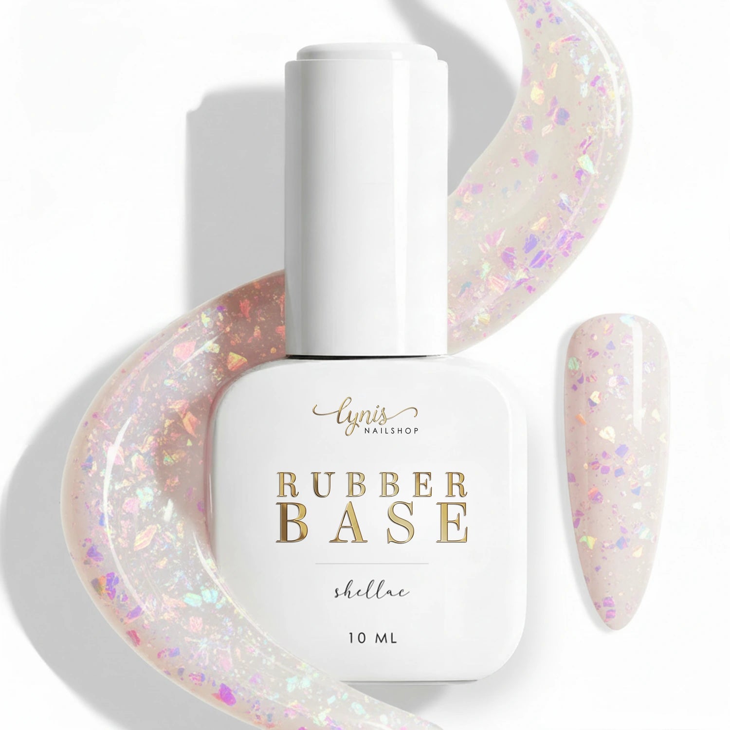 Shellac · Rubber Base · Fairy Nude 7,3ml, Aufbaugel in der Flasche, Aufbaugel Naturnagel, Base Gel, Effekt, flexibles Aufbaugel, flexibles Gel, gel polish, gellack, Glitzer, Grundiergel, Haftgel, nail polish, Naturnagelverstärkung, Pastell, Shellac, uv lack, white für Nägel im Nageldesign & Nagelstudios