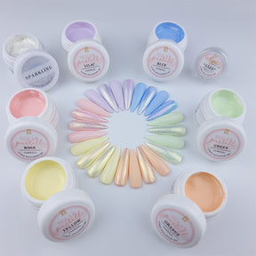 Lynis Nailshop Sugar Pastell Farbgel Set*