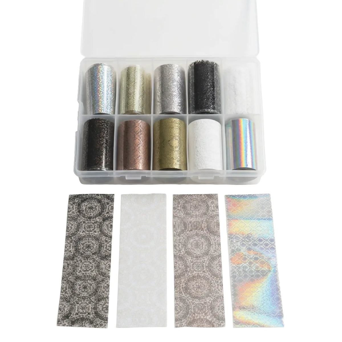 Ornament · Nailartbox mit Folien