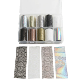 Ornament · Nailartbox mit Folien